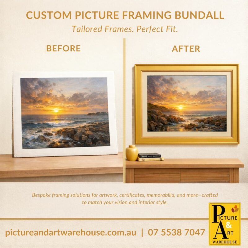 Custom Picture Framing Bundall